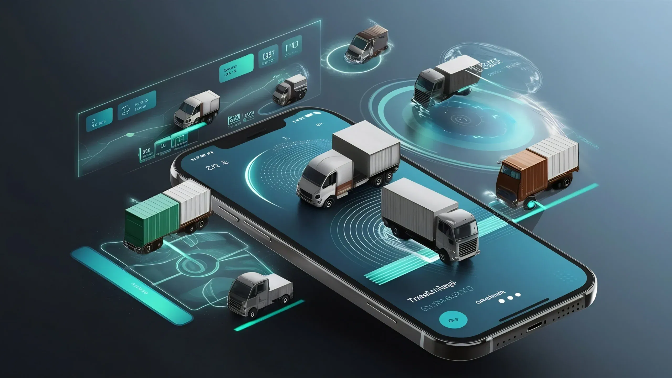 logistics app development company in Bangalore providing custom logistics mobile app development and logistics software development services by Zethic Technologies